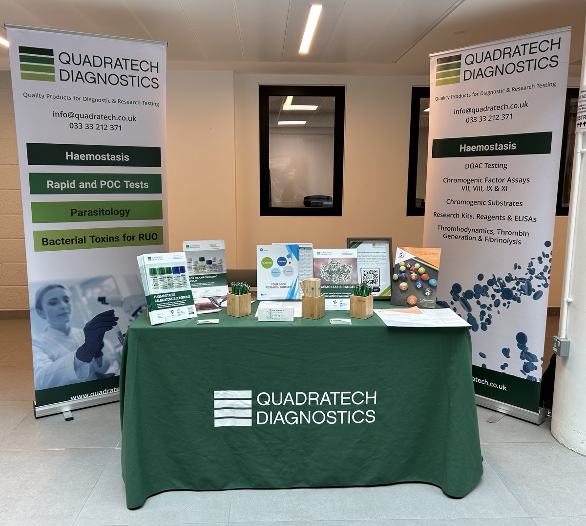 Quadratech Diagnostics Ltd (@quadratechuk) on Twitter photo Attending <a href="/ukneqasbc/">UK NEQAS For Blood Coagulation</a> Annual Scientific Meeting 2025 in Sheffield? Come and find us at stand 2 to talk all things #haemostasis! Attending <a href="/ukneqasbc/">UK NEQAS For Blood Coagulation</a> Annual Scientific Meeting 2025 in Sheffield? Come and find us at stand 2 to talk all things #haemostasis!