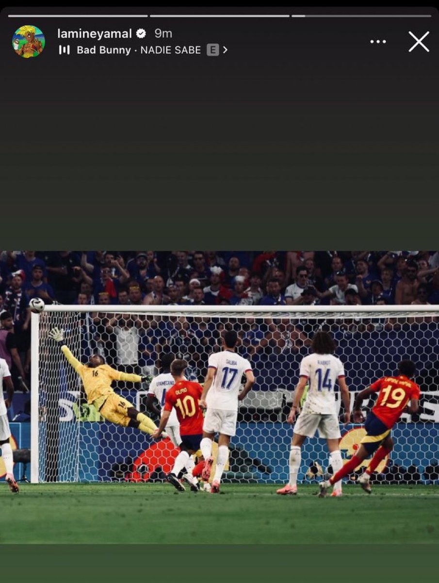 Lamine Yamal on IG. 😂💥