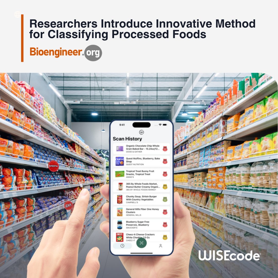 wisecodeai's tweet photo. Big news from @wisecode! At The American Society for Nutrition Conference this past weekend, our science team unveiled a pioneering method to classify processed foods, setting a new benchmark for transparency in #foodscience and #nutrition. This innovation empowers healthier choices and supports the future of #Nutrition2025.

How will this change the way we understand what’s on our plates? Share your thoughts below! 👇

#Innovation #ProcessedFoods #HealthTech #ASN2025 https://t.co/XtLqUPMUnD