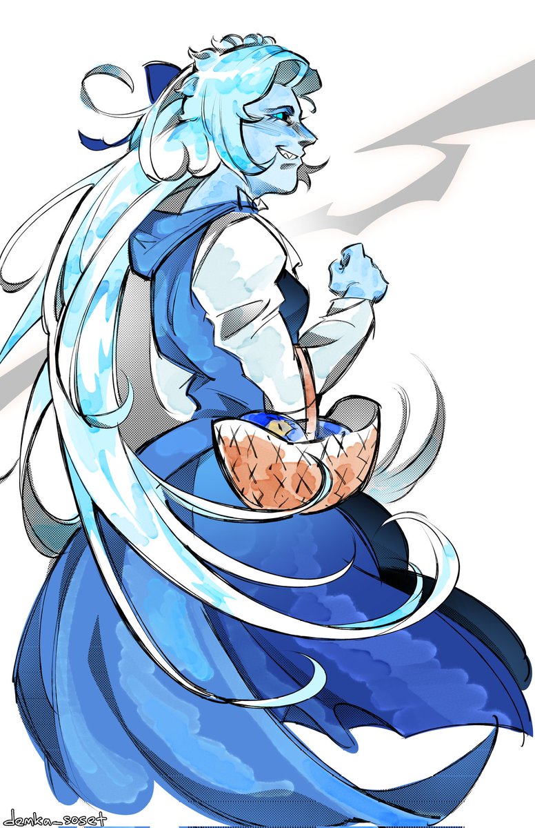 DEMKA_228's tweet image. She is so beautiful😭
#cookierunkingdom #shadowmilkcookie