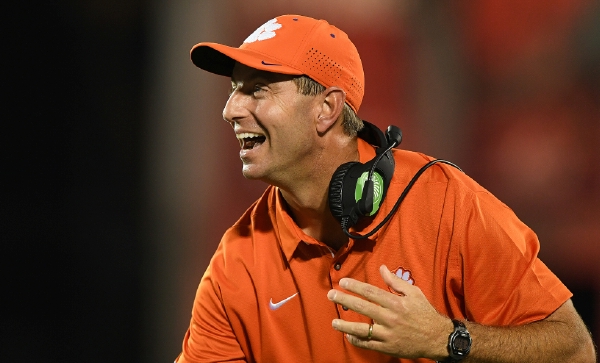 “Live life with a smile no matter what. It’s a powerful choice that you make. ... At the end of the day, it’s the optimist that changes the world.” – Dabo Swinney amzn.to/3st172o