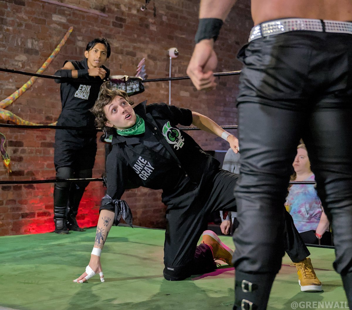 Grenwail (@grenwail) on Twitter photo 1/3 S04E22 <a href="/WrestlingOpen/">Wrestling Open</a> <a href="/beyondwrestling/">Beyond Wrestling</a>
Rude & Lawless Residency ( <a href="/RJRudeWrastles/">RJ Dionne (Rude)</a> & <a href="/RexLawless1/">Rex 🤘🎸</a> ) vs Wrench & Resolve ( <a href="/PWHandyman/">“Pro Wrestlings Resident Handyman” Jake Gray</a> & <a href="/chachawrestles/">Erik Chacha 🇪🇨</a> ) 1/3 S04E22 <a href="/WrestlingOpen/">Wrestling Open</a> <a href="/beyondwrestling/">Beyond Wrestling</a>
Rude & Lawless Residency ( <a href="/RJRudeWrastles/">RJ Dionne (Rude)</a> & <a href="/RexLawless1/">Rex 🤘🎸</a> ) vs Wrench & Resolve ( <a href="/PWHandyman/">“Pro Wrestlings Resident Handyman” Jake Gray</a> & <a href="/chachawrestles/">Erik Chacha 🇪🇨</a> )