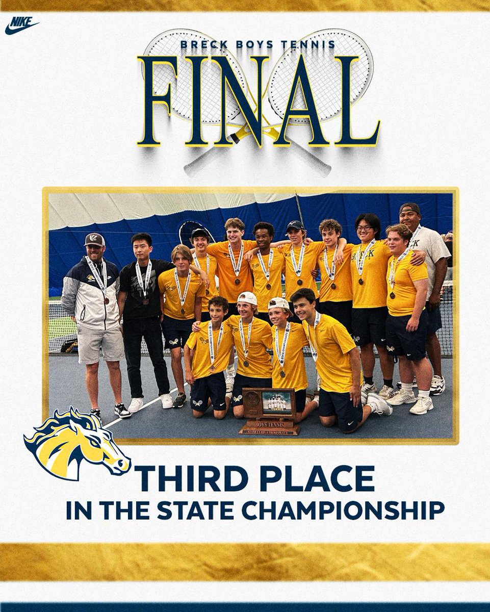 #BreckBTEN defeated Rochester Lourdes 4-3 to take home 3rd place in the State! #MustangProud #MSHSL
