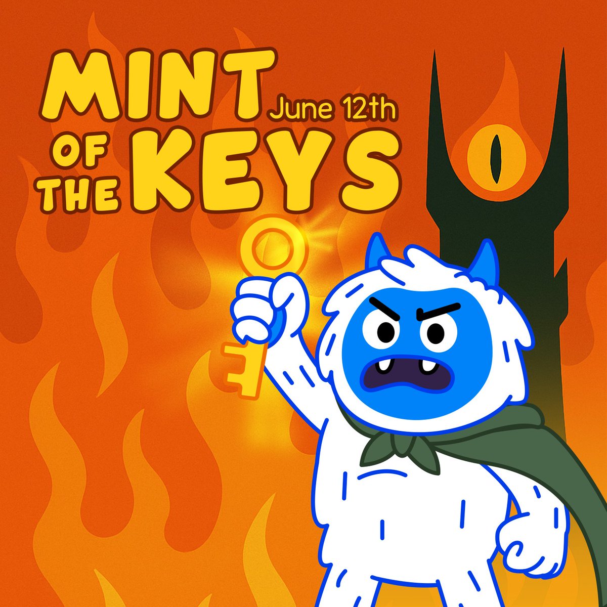🗝 THE RETURN OF THE KEY 🔥

In the land of Base, where the vaults lie… a new Vault Key drop approaches.

Forged in the fires of Monsta, these Keys unlock the path to the Bonus Vault - a treasure only the worthy shall claim.

The Timeline (in UTC):

📜 Phase 1 (Free mint) – June