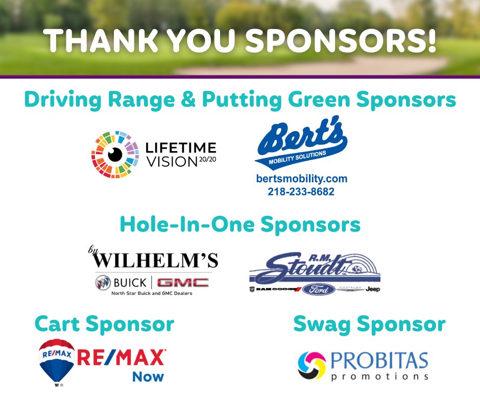 Just 2 days to go until the 43rd Annual Anne Carlsen Golf Tournament!🏌️‍♀️ 
This event wouldn't be possible without the incredible support of our sponsors.
Your generosity is more than a contribution—it's a commitment to empowering lives and opening doors to independence. 💜