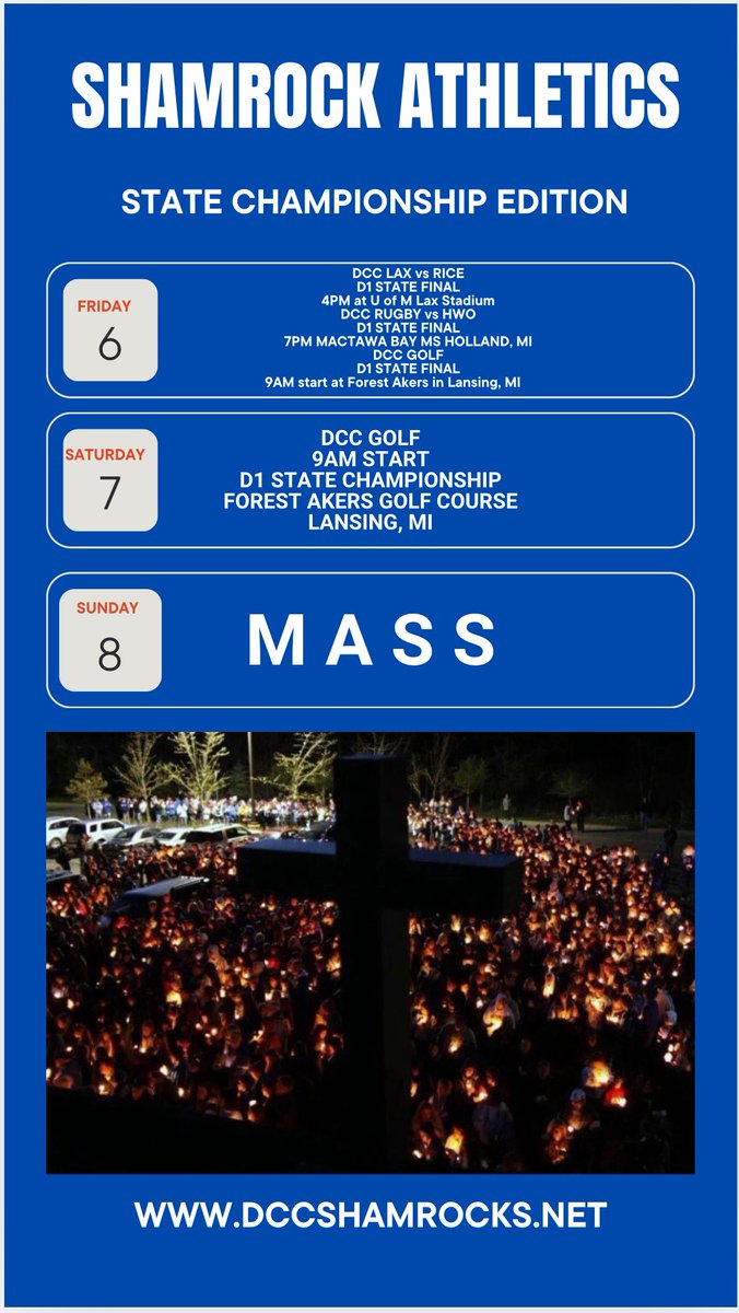 “BEING CHALLENGED IN LIFE IS INEVITABLE…
BEING DEFEATED IS OPTIONAL.”

Bonus time together with our young men and families this weekend!!  

#CCpride #BasilianBuilt #TheMountain #RootsNotFruit <a href="/DCCLacrosse/">DCC Lacrosse</a> <a href="/detccgolf/">DCC Golf</a> <a href="/DCCRugby/">DetroitCCRugby</a> <a href="/DCCShamrocks/">Detroit Catholic Central Athletics</a>