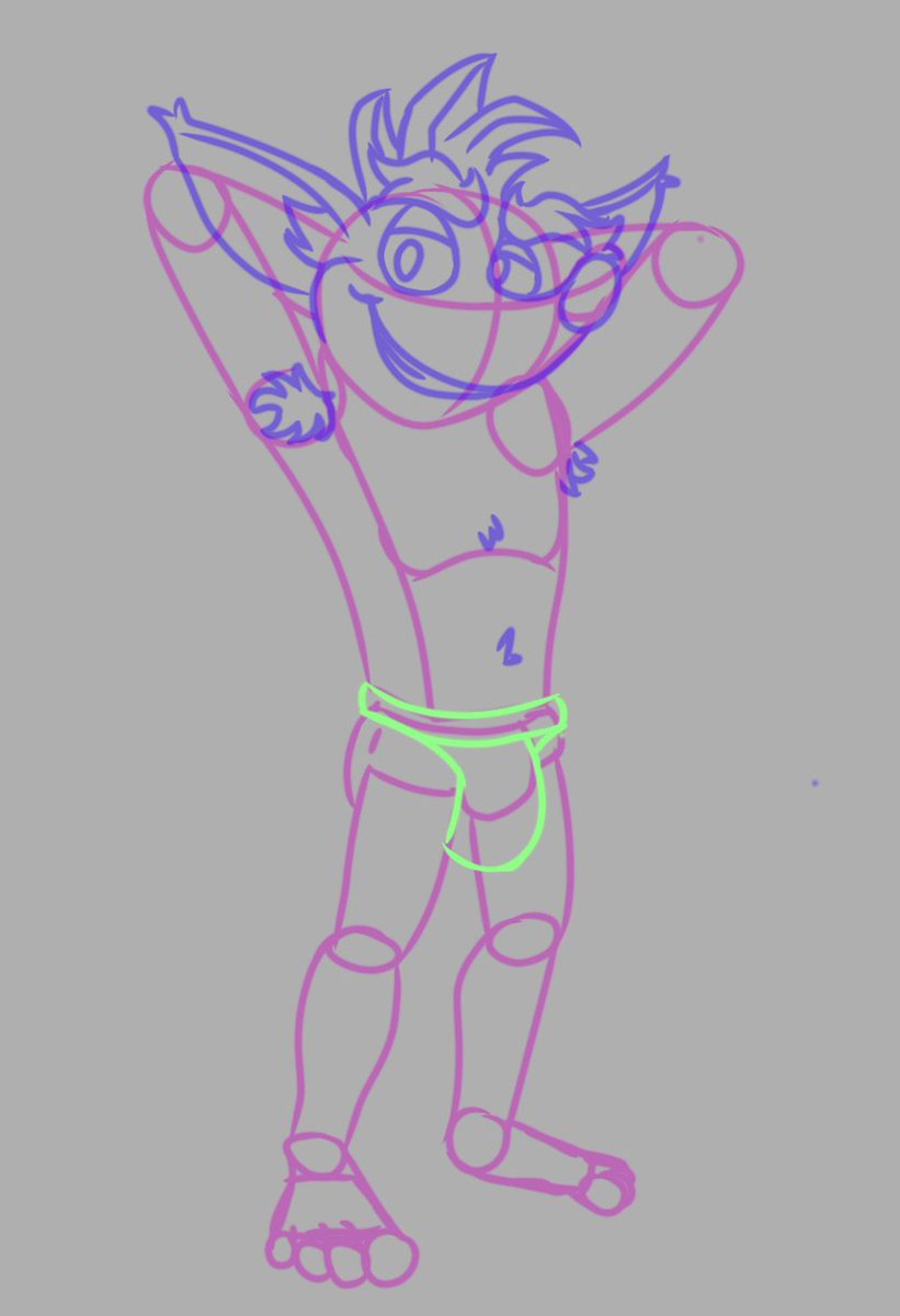 GBunn_'s tweet photo. #NSFW #WIP #R34 #Yiff #DigitalDrawWIP #DigitalDraw #rule34
I'm still recovering, but to not let this site die, Look some old WIPs I had of Crash Bandicoot, I was thinking of making alternate versions: boxers, jockstraps, pants, and obviously: naked.
Someday I will finish it... https://t.co/sffsikZEgV