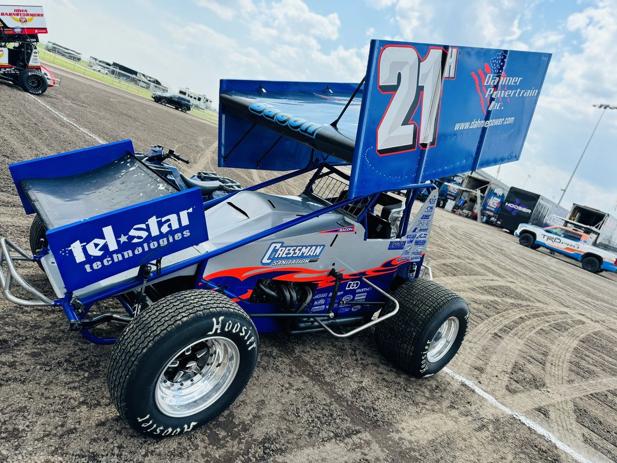 World of Outlaws (@worldofoutlaws) on Twitter photo Five days ago <a href="/BradyBacon/">Brady Bacon</a> picked up a <a href="/USACNation/">USAC Racing</a> win at @KnoxvilleRaces, and now he’s back with the wings in the TKH #21H at @JacksonMotorplx!
The Macho Man won here in 2016 with USAC and was on the <a href="/ASCSRacing/">American Sprint Car Series</a> podium at Jackson in 2011. Five days ago <a href="/BradyBacon/">Brady Bacon</a> picked up a <a href="/USACNation/">USAC Racing</a> win at @KnoxvilleRaces, and now he’s back with the wings in the TKH #21H at @JacksonMotorplx!
The Macho Man won here in 2016 with USAC and was on the <a href="/ASCSRacing/">American Sprint Car Series</a> podium at Jackson in 2011.