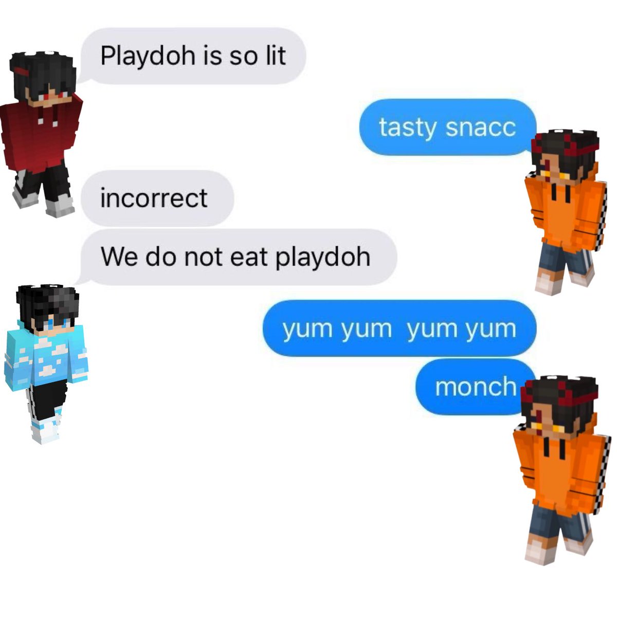 Jepex_Posting's tweet photo. Playdoh is goated #Deviltrio #Mapicc #Jepexx #Poafa https://t.co/Qjgd38ulX1