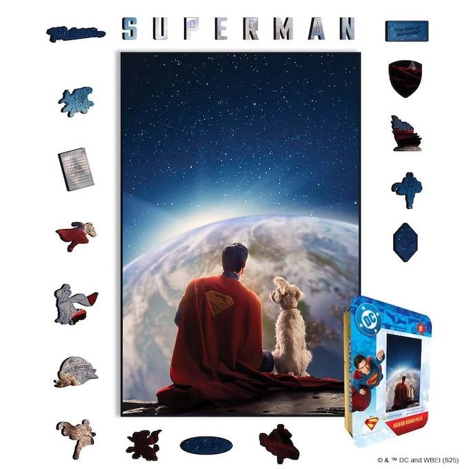 SupermanHomepge's tweet photo. #CraftHub Launches #Superman Movie 2025 Wooden #JigsawPuzzle Collection with Limited-Time 50% Discount https://t.co/3ru9CywIeB https://t.co/WULAP04KiL