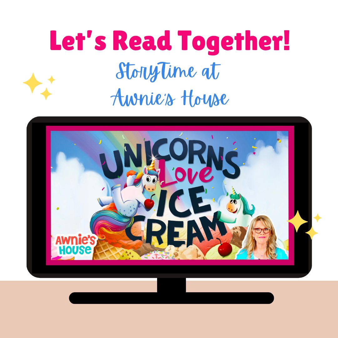 What do unicorns love more than sparkles and rainbows? ICE CREAM!
But there’s a tiny problem… they’re scared of cones! 

Join me for a magical adventure where YOU help the unicorns face their fears and enjoy their favorite frozen treat!

Giggles guaranteed. Sprinkles optional.