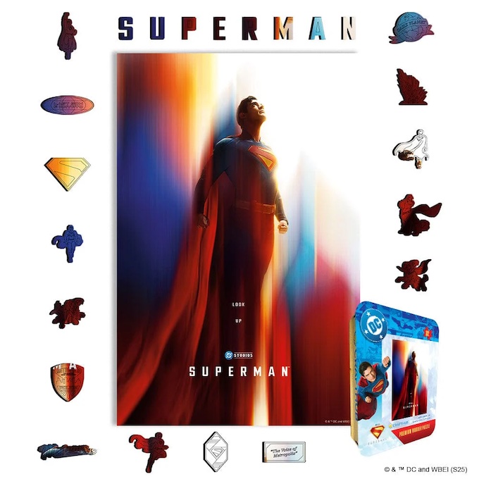 SupermanHomepge's tweet photo. #CraftHub Launches #Superman Movie 2025 Wooden #JigsawPuzzle Collection with Limited-Time 50% Discount: https://t.co/To3w3LHr3V https://t.co/6dqHmQU2Ib