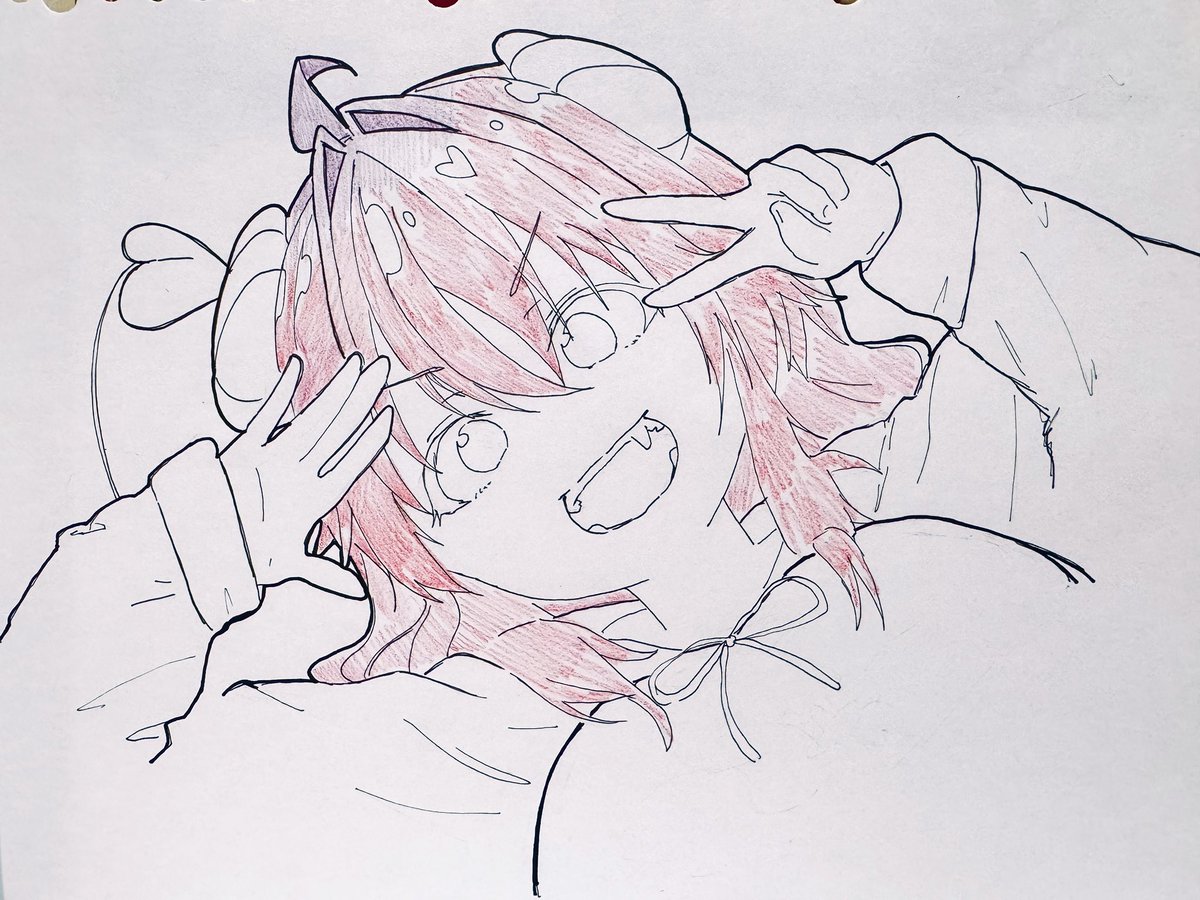 pomarumayu's tweet image. シャミ線