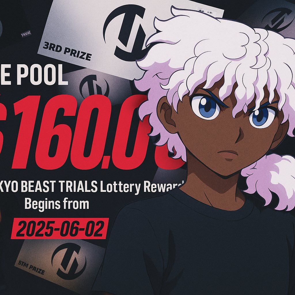 🚨 GIVEAWAY TIME! 🚨
I’m giving away an EARLY ACCESS CODE to Tokyo Beast 🐲🔥

In 4 days, $160,000 in rewards will be split among 3,000 players — but you need a code to enter 👀

To win:
• Follow me, <a href="/TOKYOBEAST_EN/">TOKYO BEAST</a> <a href="/Immutable/">Immutable</a> 
• Like + RT
• Reply why you want in

Good luck!