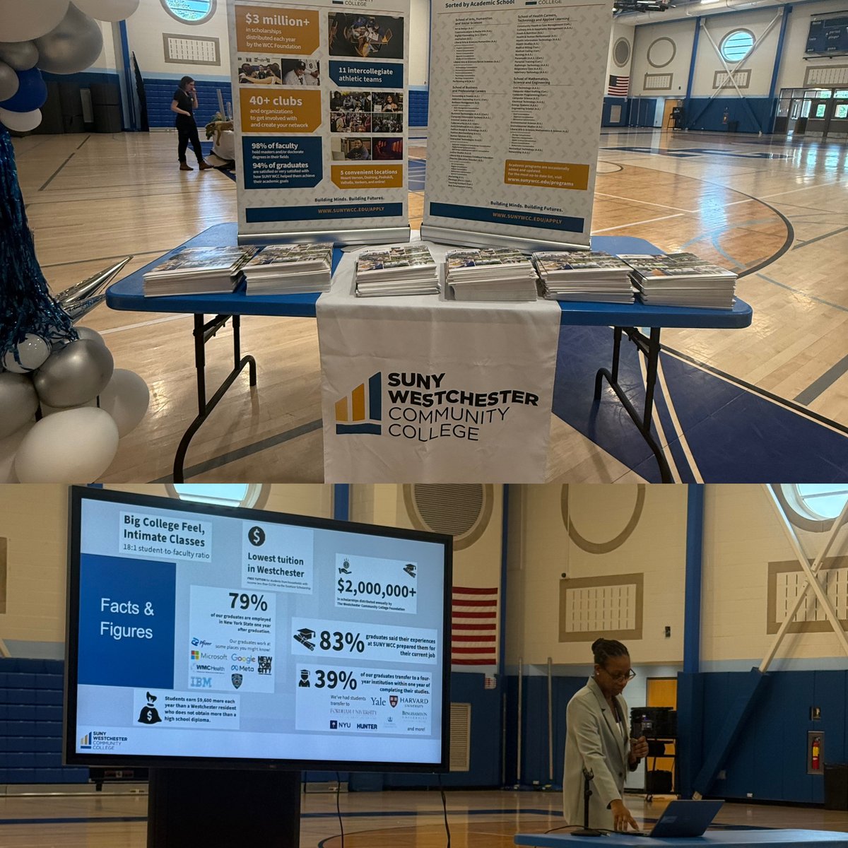 MaevaRich's tweet photo. Today, we proudly hosted a Rising Seniors Event for our juniors, spotlighting the Automatic Admissions Program at Westchester Community College (@sunywcc1); an incredible opportunity for students to be directly accepted into WCC with built-in supports and exclusive VIP perks. A huge thank you to our phenomenal WCC presenters: Professor Jones, Admissions Counselor, Dr. Roundtree Evans, Director of the Educational Opportunity Program (EOP), & Tamara Hayes, from the Veterinary Technology Department. Their dynamic presentations brought the program process to life and gave our students a clear, supportive path toward their post-secondary goals. And the highlight of the day? A visit from a bearded dragon, a special guest from WCC’s Vet Tech program! 🦎 Students loved the hands-on glimpse into one of WCC’s unique academic offerings.

We are grateful for our partnership with @sunywcc1 and excited for all that lies ahead for the Class of 2026!