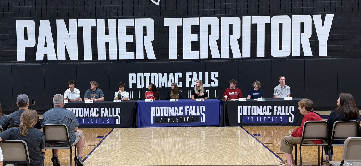 PFHS Athletics (@pfhsathletics) on Twitter photo Today we proudly celebrated our annual Commitment Day, honoring 9 of our senior athletes who will continue their athletic journeys at the next level next year!
We’re so proud of your hard work, dedication, and everything you’ve accomplished. Congratulations! <a href="/PFannouncements/">Potomac Falls HS</a> Today we proudly celebrated our annual Commitment Day, honoring 9 of our senior athletes who will continue their athletic journeys at the next level next year!
We’re so proud of your hard work, dedication, and everything you’ve accomplished. Congratulations! <a href="/PFannouncements/">Potomac Falls HS</a>