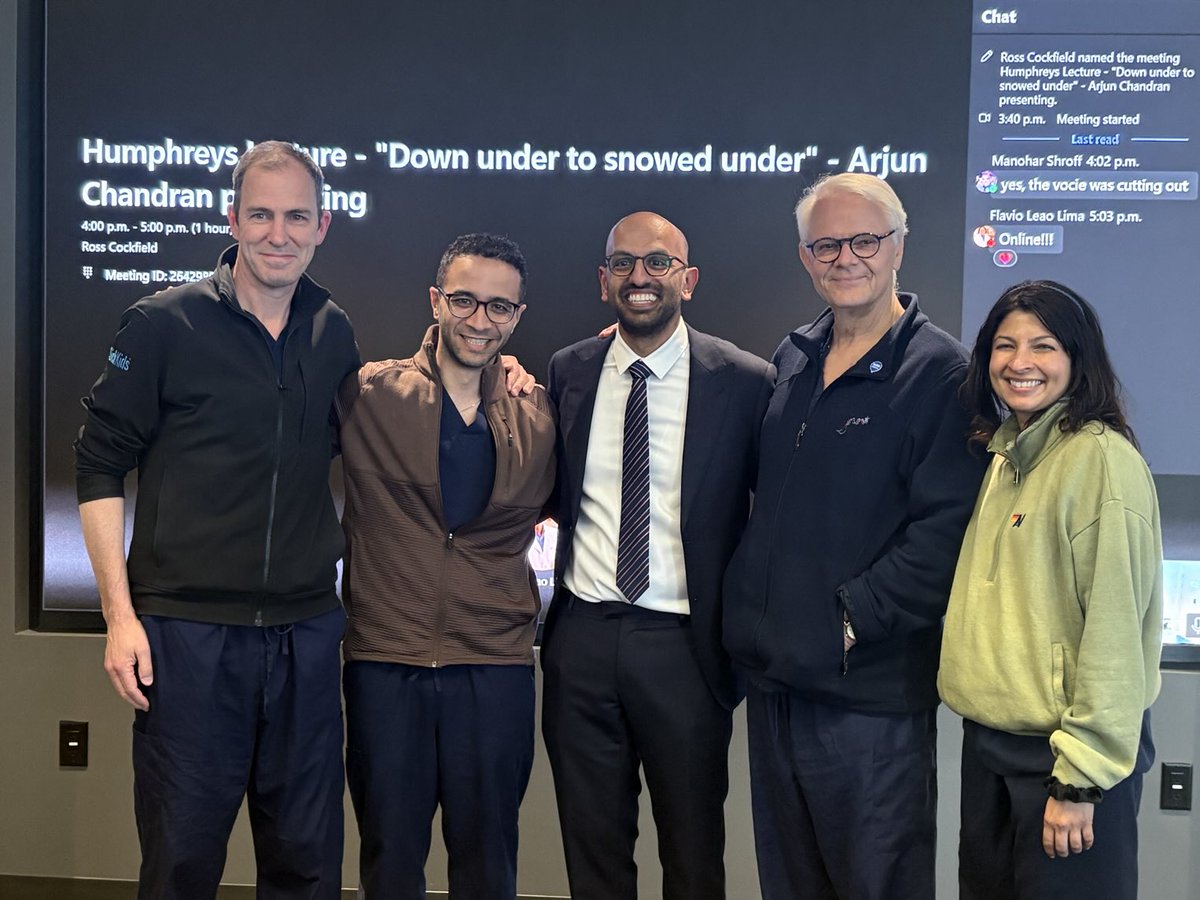JamesRutka's tweet photo. Arjun Chandran delivered an incredible Humphreys Lecture at ⁦@SickKidsNews⁩ yesterday - so glad to have him as chief fellow in Pediatric Neurosurgery this year from “down under”! https://t.co/eOLbNYQkNO
