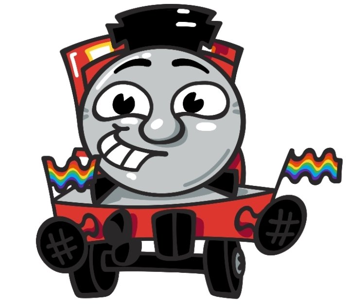 Jamga84's tweet image. Happy pride month! #ThomastheTankEngine #PrideMonth