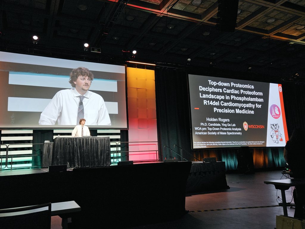 Ge_Lab_UW's tweet image. #ASMS2025 Fantastic talks today from Andrew and Holden! Great job!