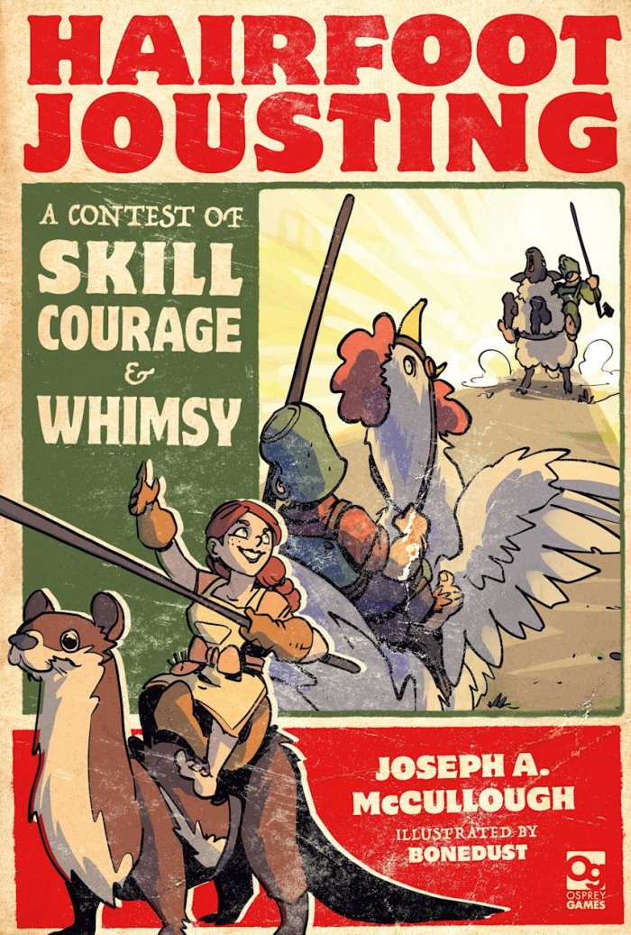 BadgerGamesLLC's tweet image. HAIRFOOT JOUSTING is finally here! This much awaited game and supporting figures are getting huge press and are now in stock at Badger Games! badgergames.com/product/north-…
#badgergamesllc
