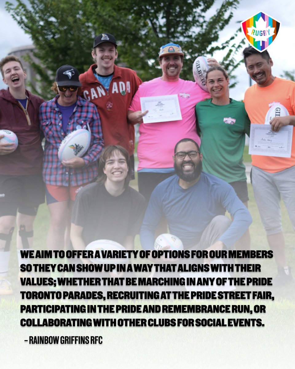 The Rainbow Griffins RFC speak to why Pride Month and the opportunity to have their voices heard by the Canadian rugby community is important to them. 

#RugbyCA | #OneSquad