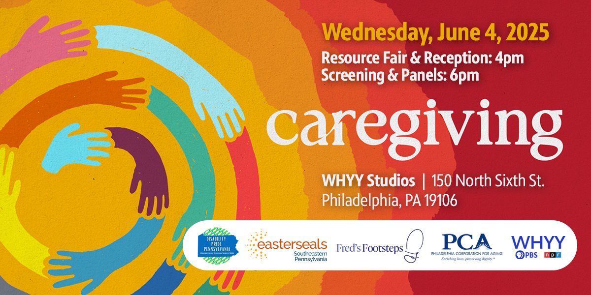 We will be streaming LIVE at 6:45pm ET from WHYY tonight. 

Join Marty Moss-Coane for a discussion about the challenges and triumphs of caregiving in America.

WATCH LIVE: youtube.com/watch?v=yjgJ9a…