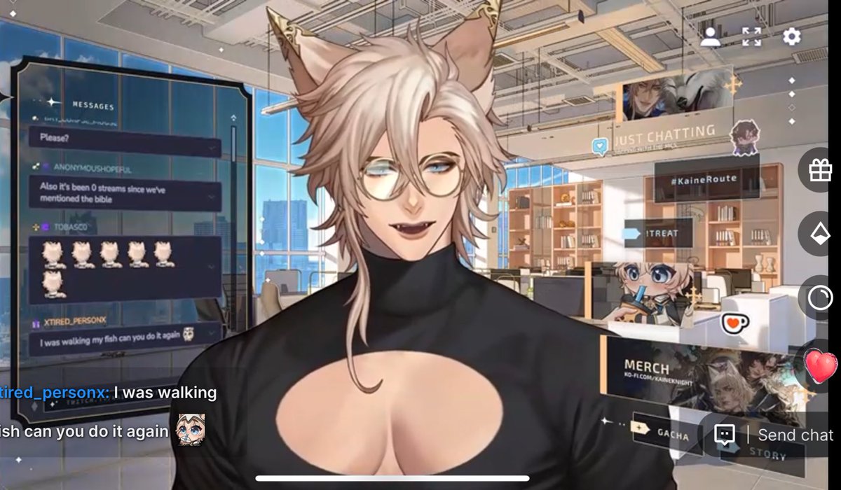DONT WORRY MC’s!!! I CAUGHT <a href="/KaineKnight_/">Kaine Knight 🐺⚔ INVICTA</a> LIVE 💜✨