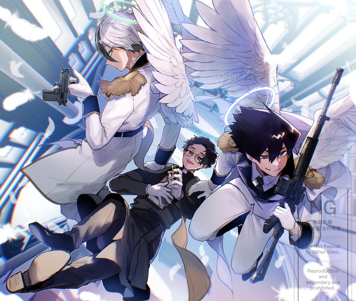 物騒な👼使役してる神父ゅ（345）