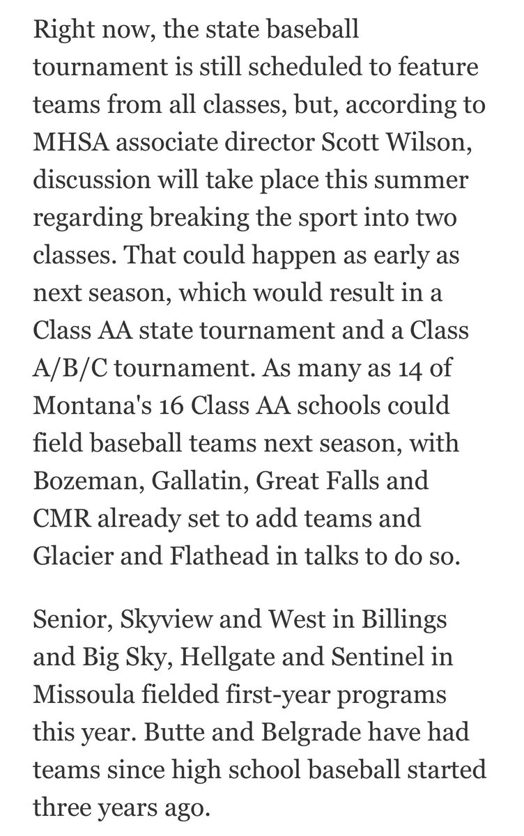 Buried some MHSA baseball news in here, as well.