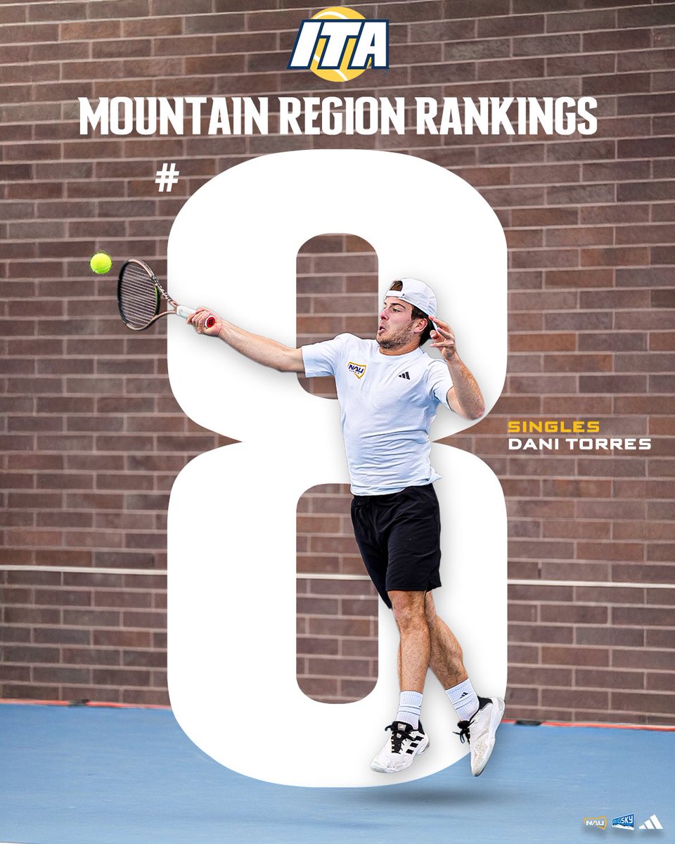 Amongst the top teams in college tennis 🔥

The Jacks making noise in the @ita_tennis regional rankings 👏

#RaiseTheFlag | #BigSkyTennis