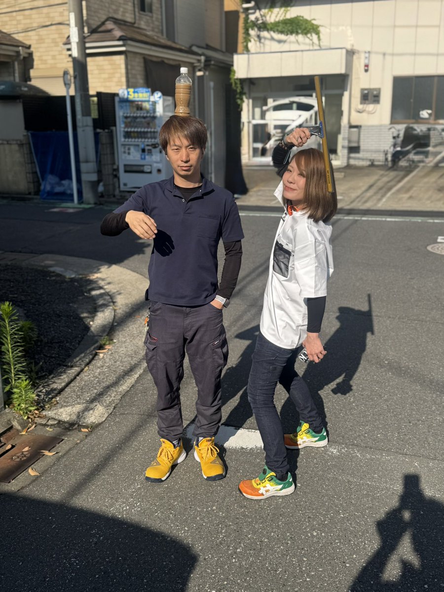 おはようございます！
今日はCに日常清掃、手伝っていただきます✨
べ〜ちゃんにお見送りいただきました😆
ご安全に🏴‍☠️
