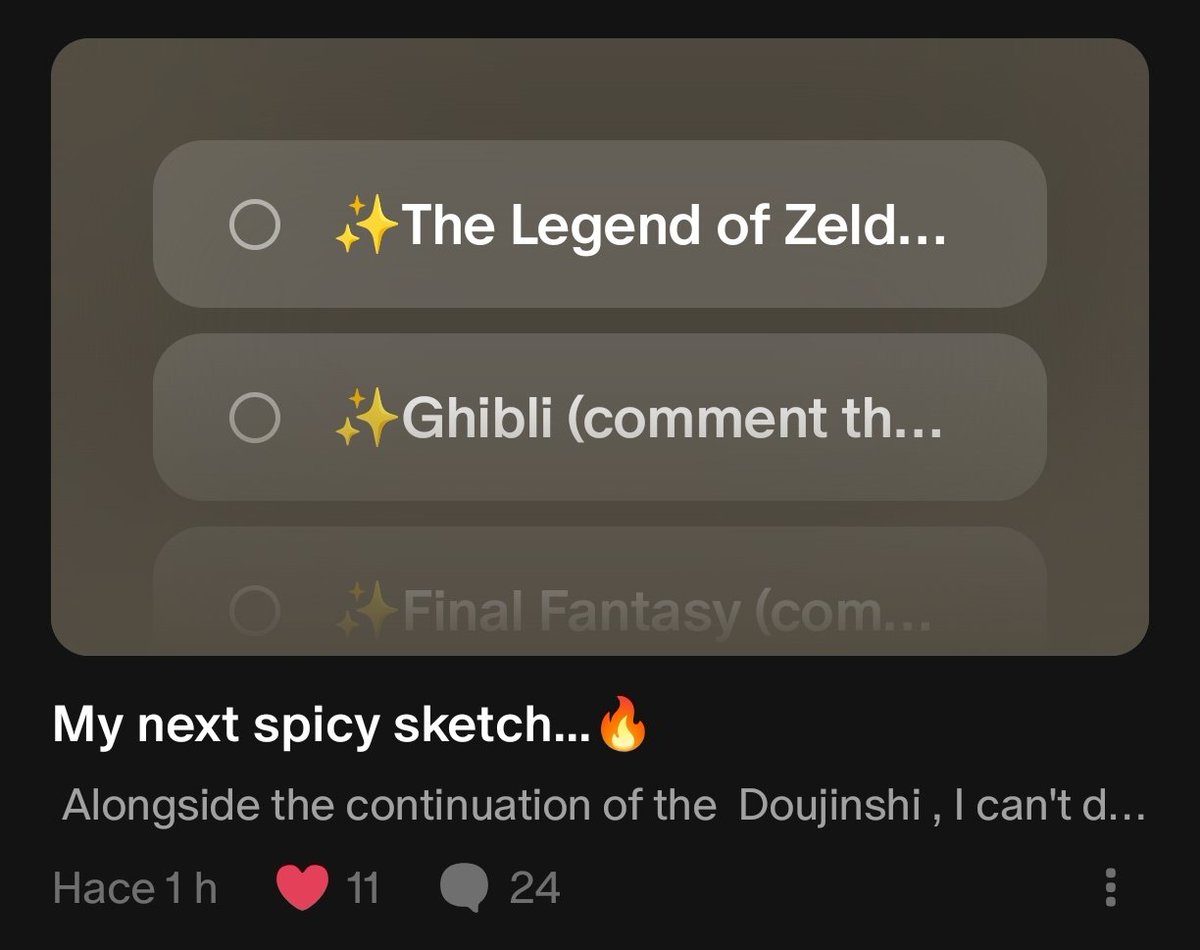 I just posted on my Patreon a poll to decide my next spicy sketch💖🤧
If you would like to vote, the link is in bio! (And in the poll) 😚🔥