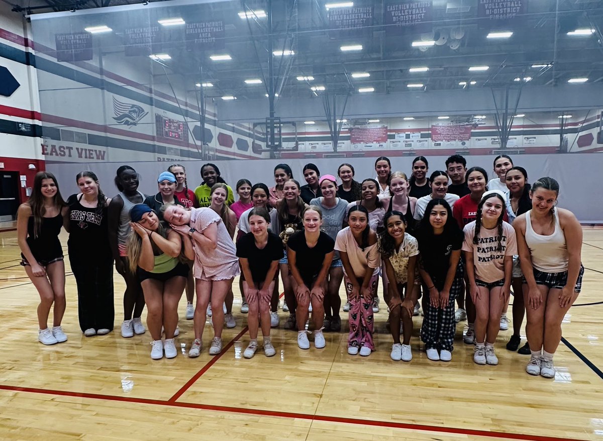 Put in some work in our beach 🏖️ and pajama 😴 themed outfits at practice this week! Looking forward to camp this weekend! 📣