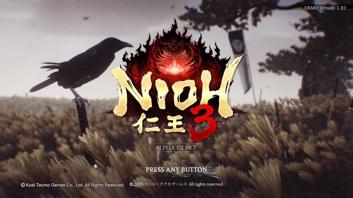 Thank you KOEI TECMO 🙇
#Nioh #Nioh3