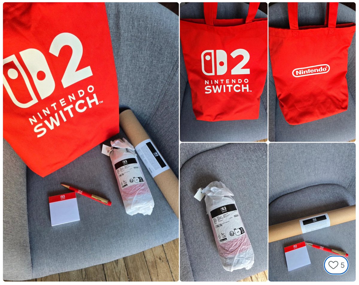 gouaig's tweet image. La #Switch2 est dispo !!
Si jamais quelqu'un vend les goodies pas cher je suis chaud 😍
Mes DM sont ouverts. Bisous.
#NintendoSwitch2 #micromania #fnac