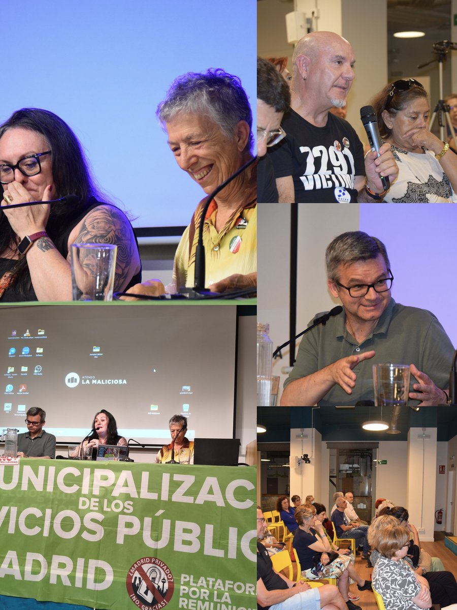 Marea de Residencias (@marearesidencia) on Twitter photo Aprendiendo siempre... Una interesante charla organizada por Remunicipalización moderada por la compañera Carlota, han intervenido como ponentes <a href="/MariaPazosMoran/">María Pazos Morán</a> y <a href="/manuelrico/">Manuel Rico</a>
#SSPPDeCalidad Aprendiendo siempre... Una interesante charla organizada por Remunicipalización moderada por la compañera Carlota, han intervenido como ponentes <a href="/MariaPazosMoran/">María Pazos Morán</a> y <a href="/manuelrico/">Manuel Rico</a>
#SSPPDeCalidad