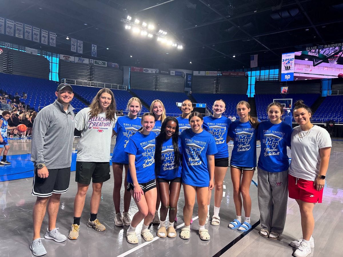 West High Girls Bball (@westhighgirlsbb) on Twitter photo The fight in these Lady Rebels is extremely impressive! First Trip to MTSU was an absolute success! 💪🏽#LadyRebelMindset#BeaRoleModel#Beafamily#Give200%effortatalltimes#Holdyourselfaccountableonandoffthecourt🏀<a href="/Westrebelsports/">West Athletic Council</a> The fight in these Lady Rebels is extremely impressive! First Trip to MTSU was an absolute success! 💪🏽#LadyRebelMindset#BeaRoleModel#Beafamily#Give200%effortatalltimes#Holdyourselfaccountableonandoffthecourt🏀<a href="/Westrebelsports/">West Athletic Council</a>
