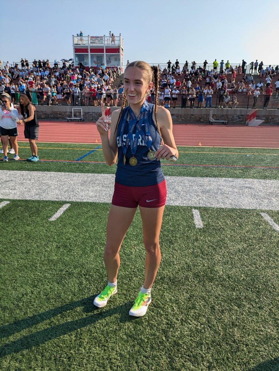 ⚽️Eastern Girls Soccer⚽️ (@egsgirlssoccer) on Twitter photo Congrats to Eastern junior Natalie Dumas on a HISTORIC day at the Meet of Champions. Three GOLD medals. Just an unreal accomplishment.
Your old friends at EGS are very proud of you!!!
<a href="/eastern_g_track/">Eastern Girls XC/T&F</a> Congrats to Eastern junior Natalie Dumas on a HISTORIC day at the Meet of Champions. Three GOLD medals. Just an unreal accomplishment.
Your old friends at EGS are very proud of you!!!
<a href="/eastern_g_track/">Eastern Girls XC/T&F</a>