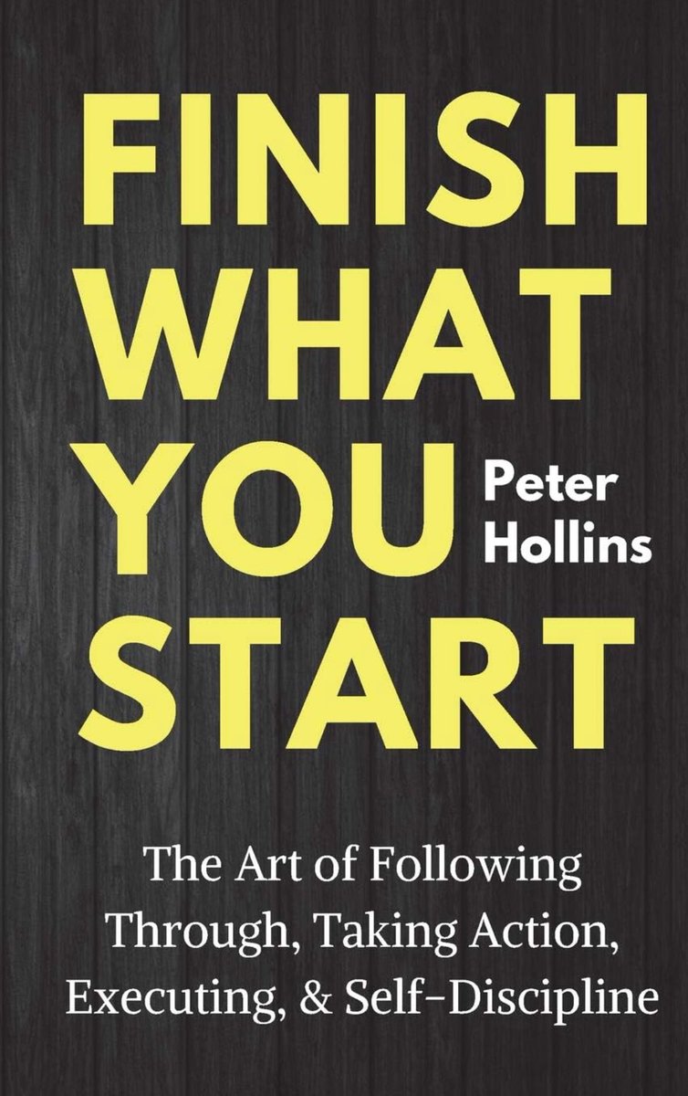 MindBranches's tweet image. Book Summary: “Finish What You Start”

tap, hold, load 4k