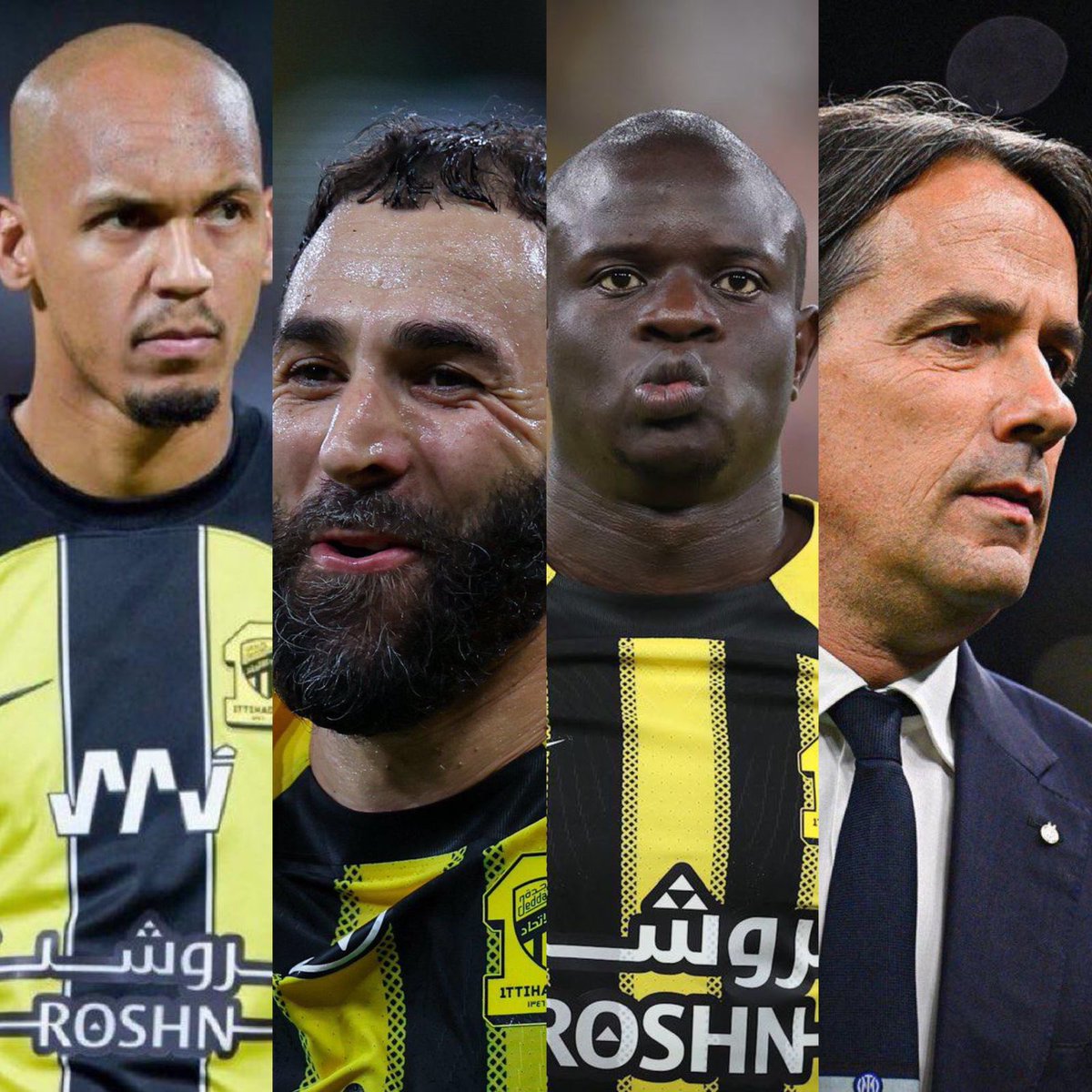 راتب انزاغي : 26 مليون يورو

راتب بنزيما : 200 مليون يورو

راتب كانتي  : 100 مليون يورو 

راتب فابينهو : 50 مليون يورو

اسالكم بالله المدعوم المدلل الاتحاد ولا الهلال ؟