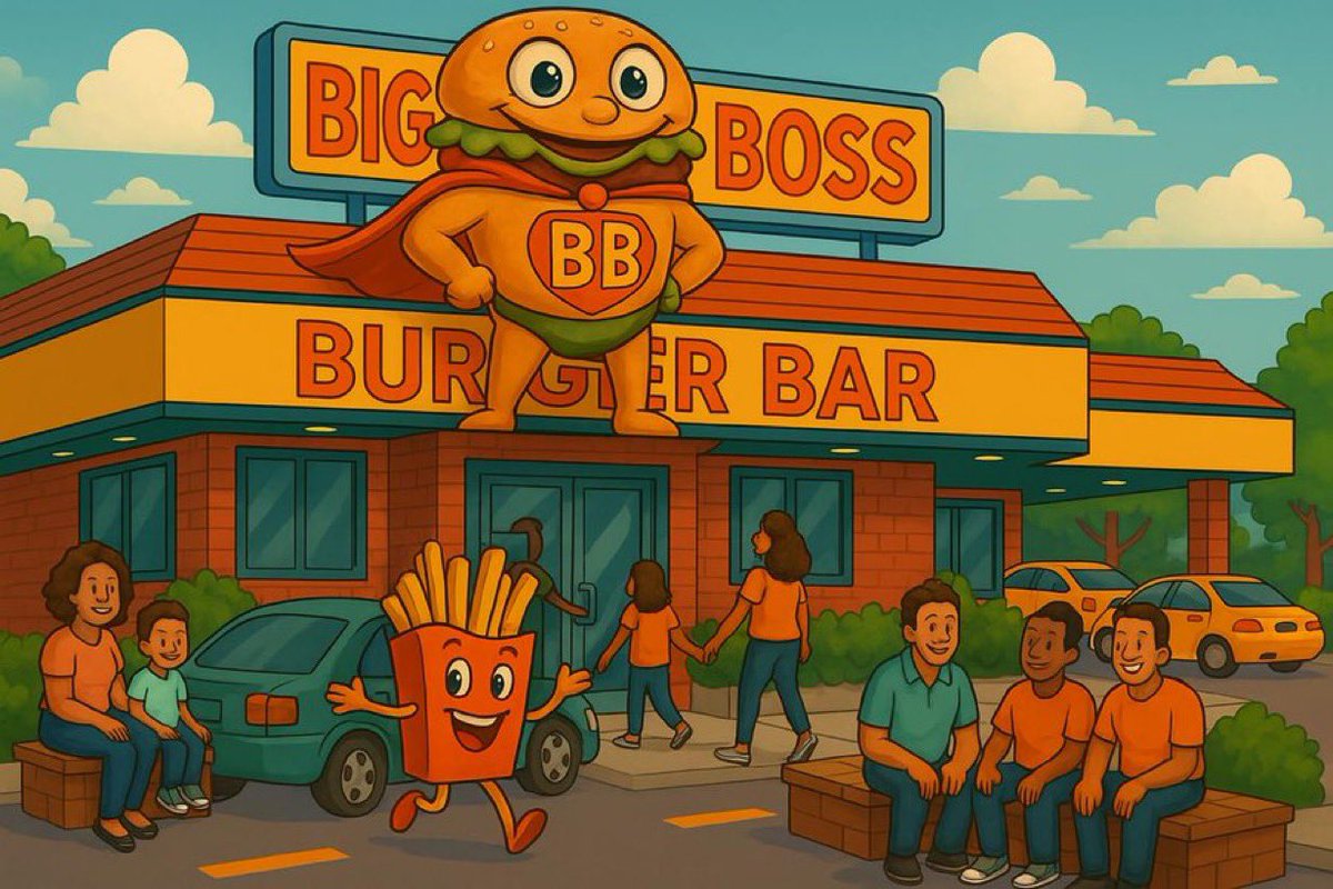 K1d_Crypt0's tweet photo. 🎉🍔 $300 Giveaway Alert 🍔🎉

I've partnered with @bossburger_cto to give 3 lucky winners $100 each!💸

How to Enter:
1️⃣ Follow @K1d_Crypt0, @WALTER_DEFI @bossburger_cto & @K1dandWalt 

2️⃣ Join both Telegrams:
🍔 https://t.co/2HNFaBk3Bm
🍔 https://t.co/HH1BbkYgnl

3️⃣ Tag 5 friends

4️⃣ Like ❤️, RT 🔁 & drop your $ETH wallet

5️⃣ Make a separate tweet about what toppings are on a perfect BOSS BURGER🍔 — must tag @bossburger_cto & @K1dandWalt 🍔

⏰ Ends in 72 hours – Don’t miss out! ✅

⚠️ Must follow all steps to be eligible. Miss one and you’ll be disqualified