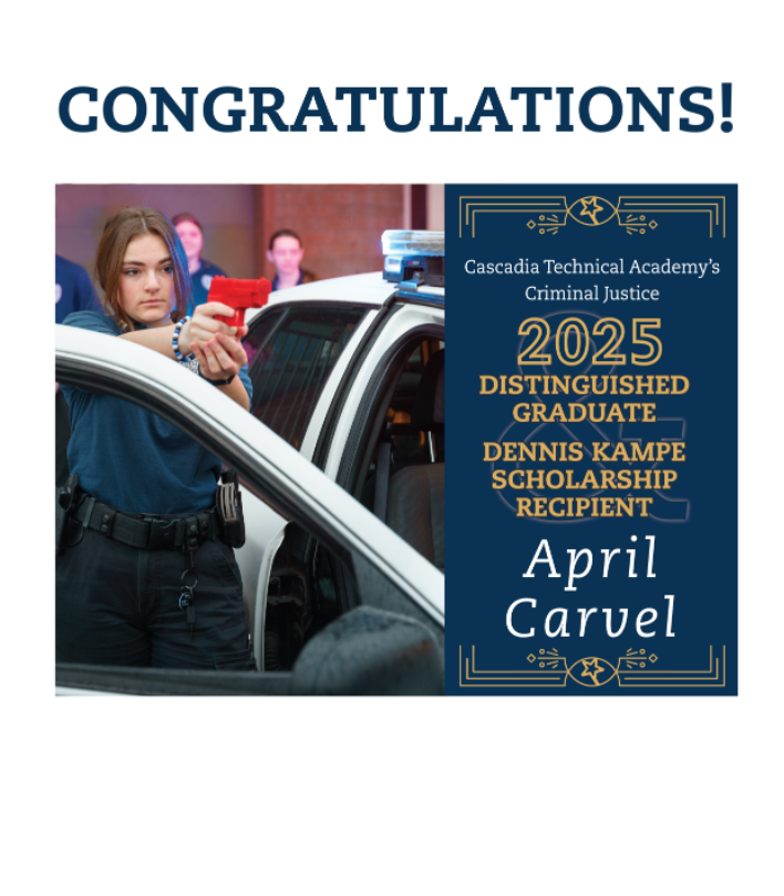 🎉April Carvel is the Criminal Justice Distinguished Graduate and Dennis Kampe Scholarship Recipient of $2000! ⭐April Carver is an absolutely amazing example of the very best our Criminal Justice program has to offer.