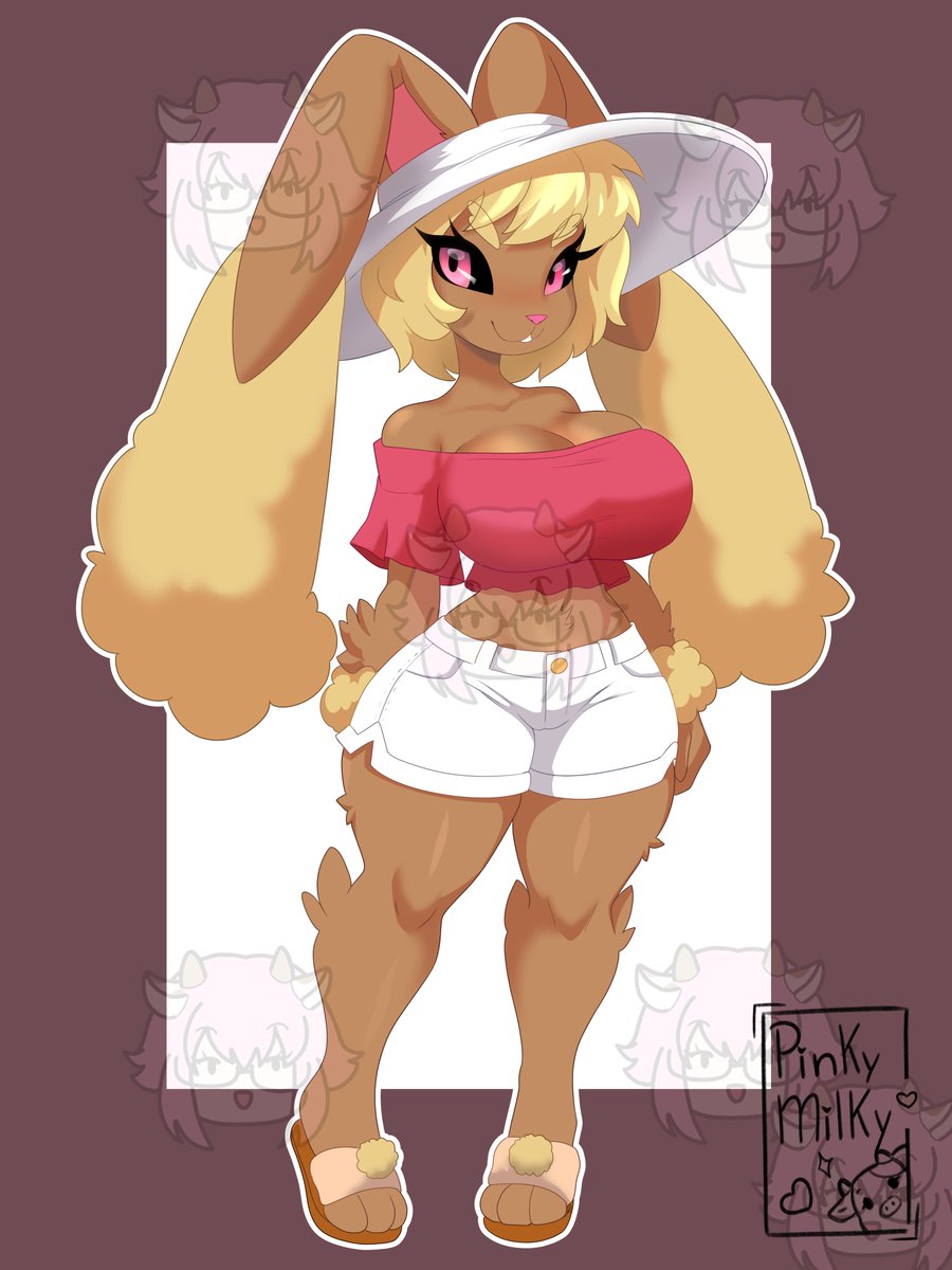 hii everyone~ today I’m doing a lil giveaway! 💖
just follow me, like, and share this post :3 and you’ll be entered to win this adorable summer Lopunny 🌞🐰
good luck to everyone! the winner will be picked on the 14th this month ✨💕