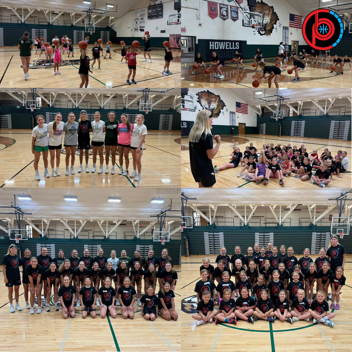 Thank you so much to Howells Dodge Girls Basketball and coaches <a href="/MrPJags/">Scott Polacek</a> and <a href="/TBec31/">Tiffany Becker</a> for having Britt and I up to run your camp today.  We had a blast ton of talent in the building, can’t wait to watch your team do big things next year.