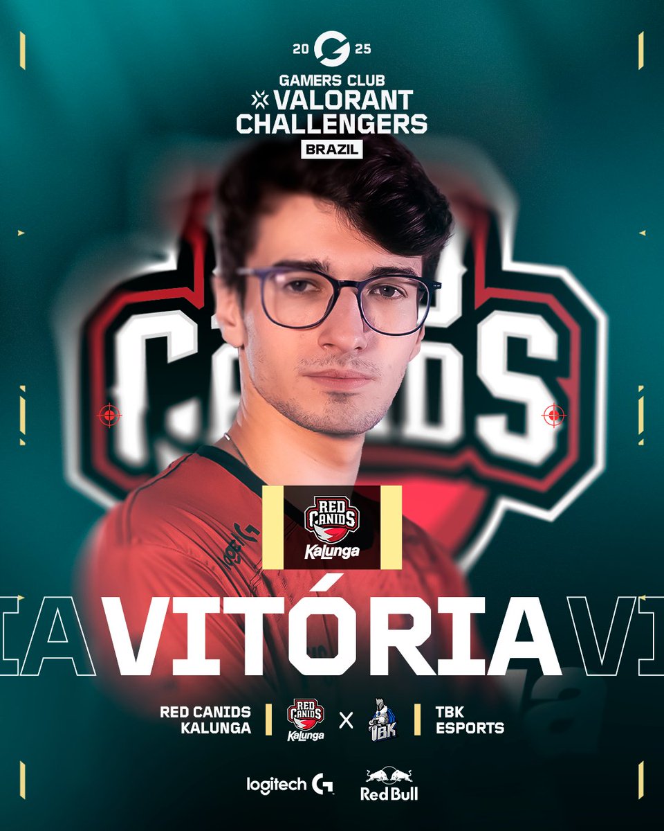 SEGUE A MATILHA! 🐺

A <a href="/REDCanids/">RED Canids Kalunga</a> vira pra cima da @TBKesportsGG e conquista a segunda vitória na Etapa 2 do #ChallengersBR!

Haven: 13-11 TBK
Pearl: 13-5 RED
Lotus: 13-7 RED

Embalou? 🚀