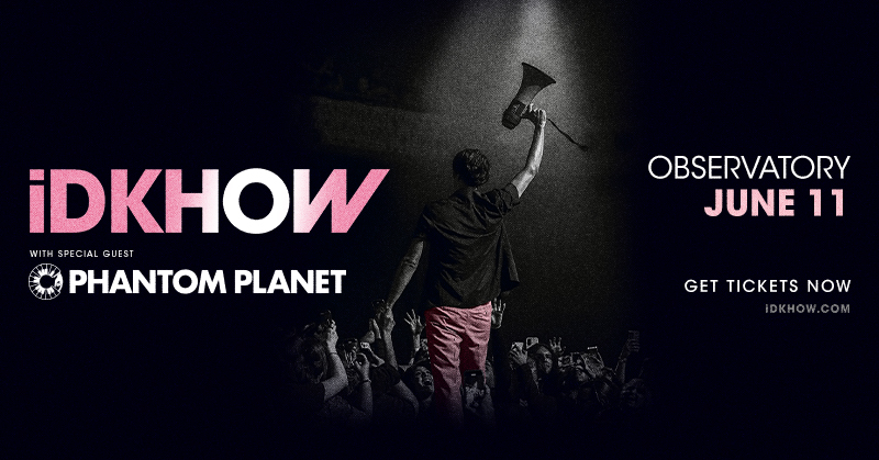 Observatory Orange County (@observatoryoc) on Twitter photo We are just ONE WEEK AWAY from @idkhow and <a href="/phantomplanet/">Phantom Planet</a> in the main room 📣 Get your tickets NOW at the link below - don't miss out!
🎟️ livemu.sc/4kp7tFJ We are just ONE WEEK AWAY from @idkhow and <a href="/phantomplanet/">Phantom Planet</a> in the main room 📣 Get your tickets NOW at the link below - don't miss out!
🎟️ livemu.sc/4kp7tFJ
