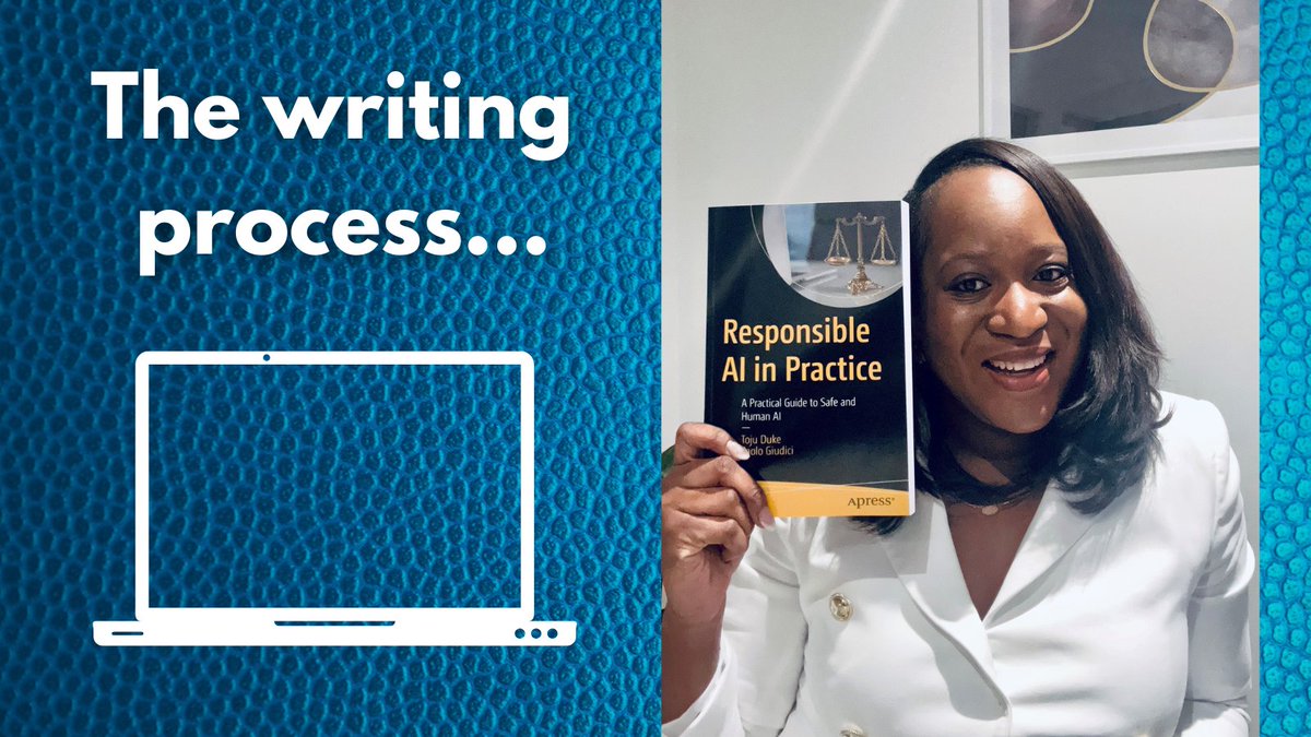 Apress (@apress) on Twitter photo Says <a href="/TojuDuke/">Toju Duke</a>: “As this is my second book, writing was much easier—it always gets better with experience. Writing with Paolo Guidici made it such a quick & enjoyable experience given our synergies and knowledge on the topic.” 📚 #responsibleAI #AI
🔗 ow.ly/yIZP50W0fnA Says <a href="/TojuDuke/">Toju Duke</a>: “As this is my second book, writing was much easier—it always gets better with experience. Writing with Paolo Guidici made it such a quick & enjoyable experience given our synergies and knowledge on the topic.” 📚 #responsibleAI #AI
🔗 ow.ly/yIZP50W0fnA