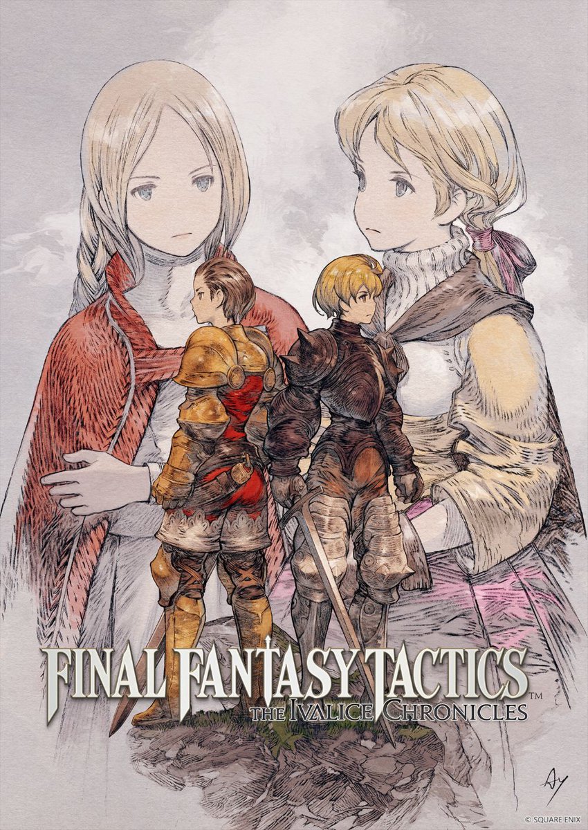Wario64's tweet photo. FINAL FANTASY TACTICS - The Ivalice Chronicles box art/key art https://t.co/MJjg2vTPcZ