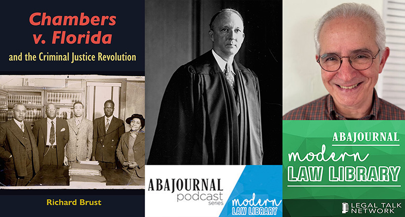 ABAJournal's tweet photo. The Modern Law Library: How a Florida murder and an unlikely justice created a "criminal procedure revolution." https://t.co/WXxy0fOfsB #podcast #modernlawlibrary #SCOTUS #legalhistory @Lee_Rawles @BooksforLawyers @LegalTalkNet https://t.co/dsR6VdjsAm
