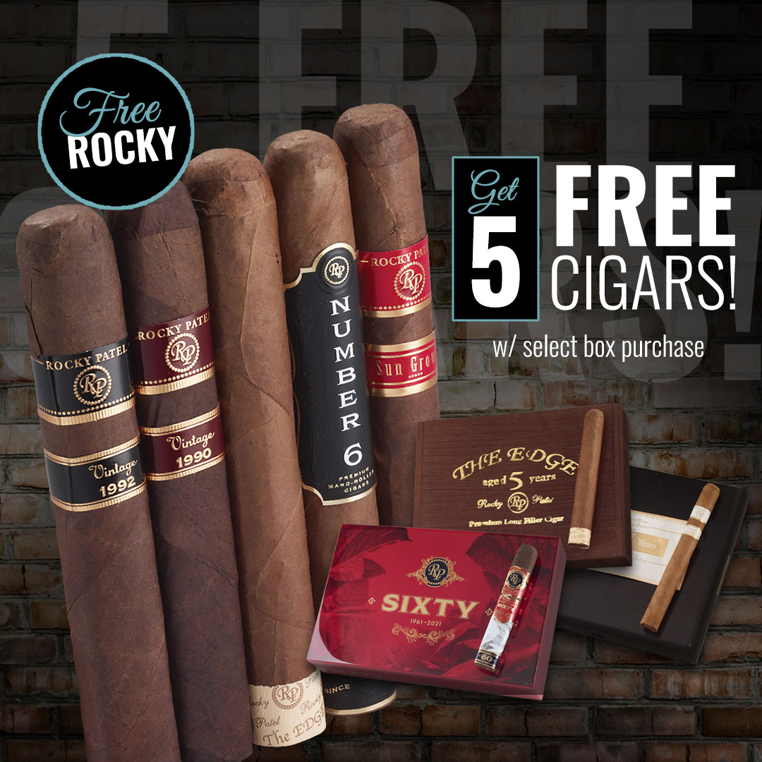 Rocky fans get 5 free premium RP cigars, worth over $51, today at Famous - ow.ly/GWuj50W4s7b.

#cigar #cigars